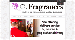 Desktop Screenshot of cfragrances.com